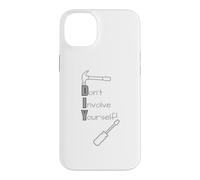 DIY - Don't Involve Yourself drôle Sarcastique/Sarcasme Gag Coque pour iPhone 14 Plus