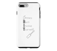 DIY - Don't Involve Yourself drôle Sarcastique/Sarcasme Gag Coque pour iPhone 7 Plus/8 Plus