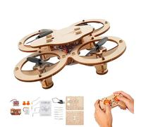 DIY Drone Kit à Construire,Drone Quadricoptère à Monter Soi-même,kit de modèle de construction de quadricoptère RC,Maquettes Créatives et Kits Scientifiques Éducatifs pour Enfants et Adultes