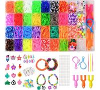 DIY élastiques Set de rubans Loom Bracelet d'amitié faire soi-même des bracelets
