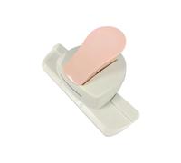 DIY Embossing Machine 3.3cm Labor Saving Stamp Border Punch Handmade Paper Cutter Pink
