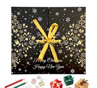 DIY Empty Advent Box for Family Kids Holiday New Year Snack Candy Stocking | Christmas Advent Boxes DIY Blank 24 Day Fillable Drawers