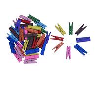 DIY en Bois Clip Solide Photos Titulaire Maison Fournitures pour Image Vêtements Artisanat Utiliser 50 PCS Coloré Nouveau Libéré et Populaire