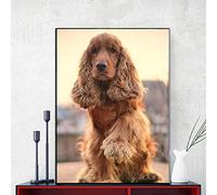 DIY en bois puzzle geant bois adulte Chien 1000 pieces Chien de cocker anglais