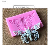 Diy Flor En Relieve Mariposa Molde De Encaje De Silicona Moldes De Fondant Para Cupcake Pasta De Goma Moldes De Chocolate Herramientas De Decoración De Pasteles Sugarcraft