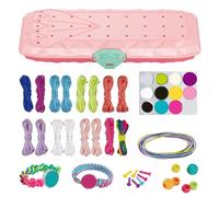 DIY Hand Rope Braider Set - Friendship Bracelets Rope Weaver Kit,Color Jewelry String Making Kit,Adjustable Handmade Bracelets,Stretchy Hand Rope Bracelet Set,Best Birthday Gifts for Girls and Boys