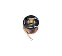 DIY Home HiFi - Câble de haut-parleur - 1.5 mm² - fil dénudé pour fil dénudé - 10 m - clair