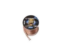 DIY Home HiFi - Câble de haut-parleur - 2.5 mm² - fil dénudé pour fil dénudé - 10 m - clair