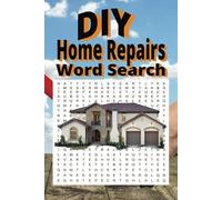 DIY Home Repairs Word Search Puzzle: DIY Home Repair Word Search. Fix it for fun word puzzle.