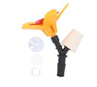 DIY Hummingbird Feeder Kit | Recycle Bottles Into Bird Feeders | Safe Plastic Flower Design for Garden/Patio/Balcony | Easy Suction Cup Installation (Single Flower)