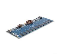 Diy In12 Nixie Tube Pcb Display pour horloge numérique sans RVB Réglage automatique 7 couleurs Mode veille Alimenté par USB - Tubes inclus