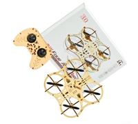 DIY Kit de construction en bois 160 mm Fonction flottante DIY pour kit de | Stabilisation automatique, contrôle facile, pas de réglage du gaz nécessaire, idéal pour les débutants, vol précis