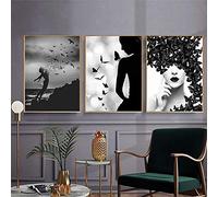 DIY Kit de Diamant Peinture Diamant 5D Complet Grand Format fille Diamond Painting Enfant Strass Point de Croix Broderie Diamant Arts Crafts Le Décor de Mur à la Maison -Round_drill_50x70cmx3pcs