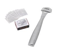 DIY Leathercraft à Parer Outils Edge Skiver avec Lames pour Effiler Cuir Outil Coupe Cuir pour Travaux Manuels Artisanat Cuir Kit Réparation Cuir Accessoires Maroquinerie Coupe Bordure Cuir