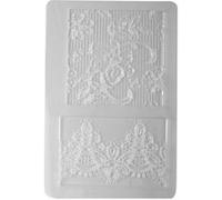 DIY - Loisirs Créatifs Modelage - Plaque de Texture - Motifs Dentelles G