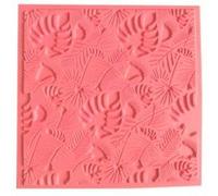 DIY - Loisirs Créatifs Modelage - Tapis de Texture Souple - Feuillage G