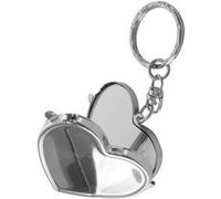 DIY - Loisirs Créatifs Support A Décorer - Porte-Clef Miroir Coeur 45mm G