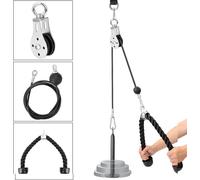 DIY machine de traction à câble système de fixation broche de charge bras de levage biceps triceps blaster appareil de musculation manuel