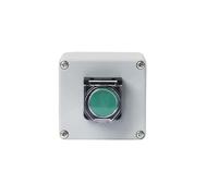 DIY Metal Push Button Control Box Explosion-proof Junction Boxed Emergency Start Reset NWPNLXEA(1P Reset Cover)