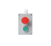 DIY Metal Push Button Control Box Explosion-proof Junction Boxed Emergency Start Reset NWPNLXEA(2P Emergency Reset)