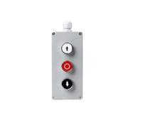 DIY Metal Push Button Control Box Explosion-proof Junction Boxed Emergency Start Reset NWPNLXEA(3P Arrow Stop)