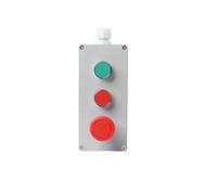 DIY Metal Push Button Control Box Explosion-proof Junction Boxed Emergency Start Reset NWPNLXEA(3P Emergency Reset)
