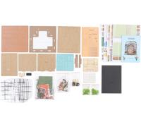 DIY Miniature Dollhouse Kit 1:24 Skala Puzzlespielzeug für Home Party Entertainment über 14 Jahren