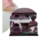 DIY Miniature House Kit, 1:12 Scale Tiny Figurine Set, Craft Kit for Adults and Kids, Cute Tiny House Decorations, Home Shelf, Library, Shop, Store Display, Perfect for Christmas and Gift Projects