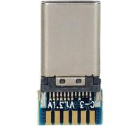 DIY OEM ODM 24pin USB 3.1 Type C mâle connecteur SMT avec carte PC