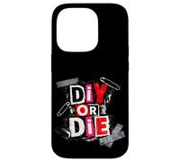 DIY Or Die - Culture DIY Punk Rock Coque pour iPhone 14 Pro