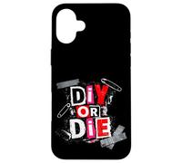 DIY Or Die - Culture DIY Punk Rock Coque pour iPhone 16 Plus