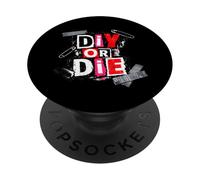 DIY Or Die - Culture DIY Punk Rock PopSockets PopGrip Adhésif