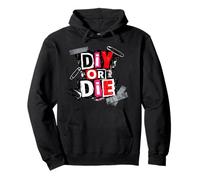 DIY Or Die - Culture DIY Punk Rock Sweat à Capuche