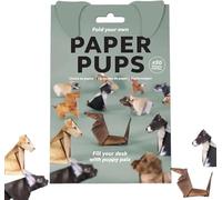 DIY Paper Cats - 50 Sheets DIY Origami Paper to Fold Cute Cat Figures, Animal Papers Sculpture for Teens & Adults, Desk Decoration & Gift for Animal Lovers (Dog)