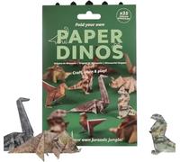 DIY Paper Cats - 50 Sheets DIY Origami Paper to Fold Cute Cat Figures, Animal Papers Sculpture for Teens & Adults, Desk Decoration & Gift for Animal Lovers (Dinosaur)