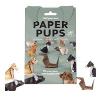 DIY Paper Cats,50 Sheets DIY Origami Paper to Fold Your Own PaperCats - 3D Handmade Origami Cat Model, Fun 3D Papers Dog & Cat & Dinosaur Models, Animal Papers Sculpture for Teens Adults (03#, 1Box)