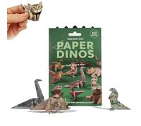 DIY Paper Cats Kit, Cute Kitten Origami Papercraft Kit, Fun 3D Paper Dog & Cat & Dinosaur Models, Fun Craft Activity for Adults & Kids, Desk Decoration & Gift for Kitty Lovers (Dinosaur)
