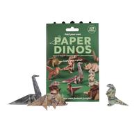 Diy Papier Origami Animal Kit, Paper Cats Origami 50pcs, Chat/Chien/Dinosaure 3d Origami Enfant, 3d DéCoration De Bureau AnimalièRe Origamis,Kits De Bricolage Pour Adultes Et Enfants (Dinosaure)