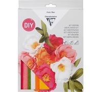 DIY Papier Set créatif, papier crêpe décoration de bouquet de fleurs