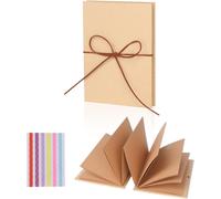 DIY Photo Album,Accordion Folding Photo Album,Suitable for Pregnancy Journal,Poetry Album for Kids,8.27 x 6.1 Inches