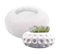 DIY Planter Silicone Mold - Concrete & Epoxy Resin Casting Mold f | 5 Distinct Design Styles Available (Style 1: 3.3x1.5x1.4", Style 2: 3.1x1.4x2.7", Style 3: 3.2x1.1x2.5", Style 4: 3.4x2.1x1.7