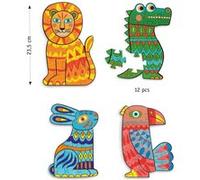 DIY puzzle a colorier - animacolor Orange G