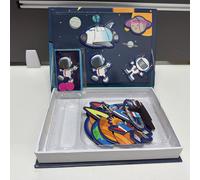 Diy Puzzle Magnetic Collage Livre - Exploration De L'univers