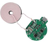 Diy Qi Mini Coil Wireless Transmitter Module Simple Ultra-Thin With Multi-Level Protection, 5w, Plug And Play