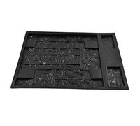 DIY Reusable Wall Form,Sturdy ABS Construction, Wear Resistant, Create Concrete Decorations for Home and Garden