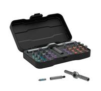 Diy Screwdriver 24 In 1, 24 In 1 Multi Bit Magnetic Screwdriver Set, Magnetic Screw Driver Set, Multi-purpose 24 in 1 Ratchet Wrench Screwdriver S2 Magnetic Bits, Detachable T Ratchet Handle (1)