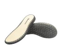 Diy Sole Non-slip Rubber Soles Hand-woven Slippers Anti-kick Crystal Sole(Gray,36)