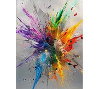 DIY Square Diamond Peinture Kits, Explosion De Pigments 5D personalization Strass Point de Croix Cristal Painting，Pour la décoration de chambre à coucher, salon, Bureau Birthday gifts 90x180cm LZ796O