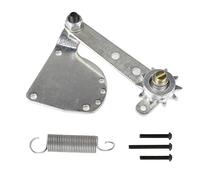 DIY Tendeur De Chaîne Fit 80cc Moteur Cylindre Piston 40mm 2 in1 Racing Reed Valve Silencieux Tuyau for Moteur Motorisé Vélo (Color : Tensioner Silver)