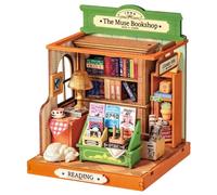 Rolife Maquette The Muse Bookshop Serre-livres DIY Multicolore